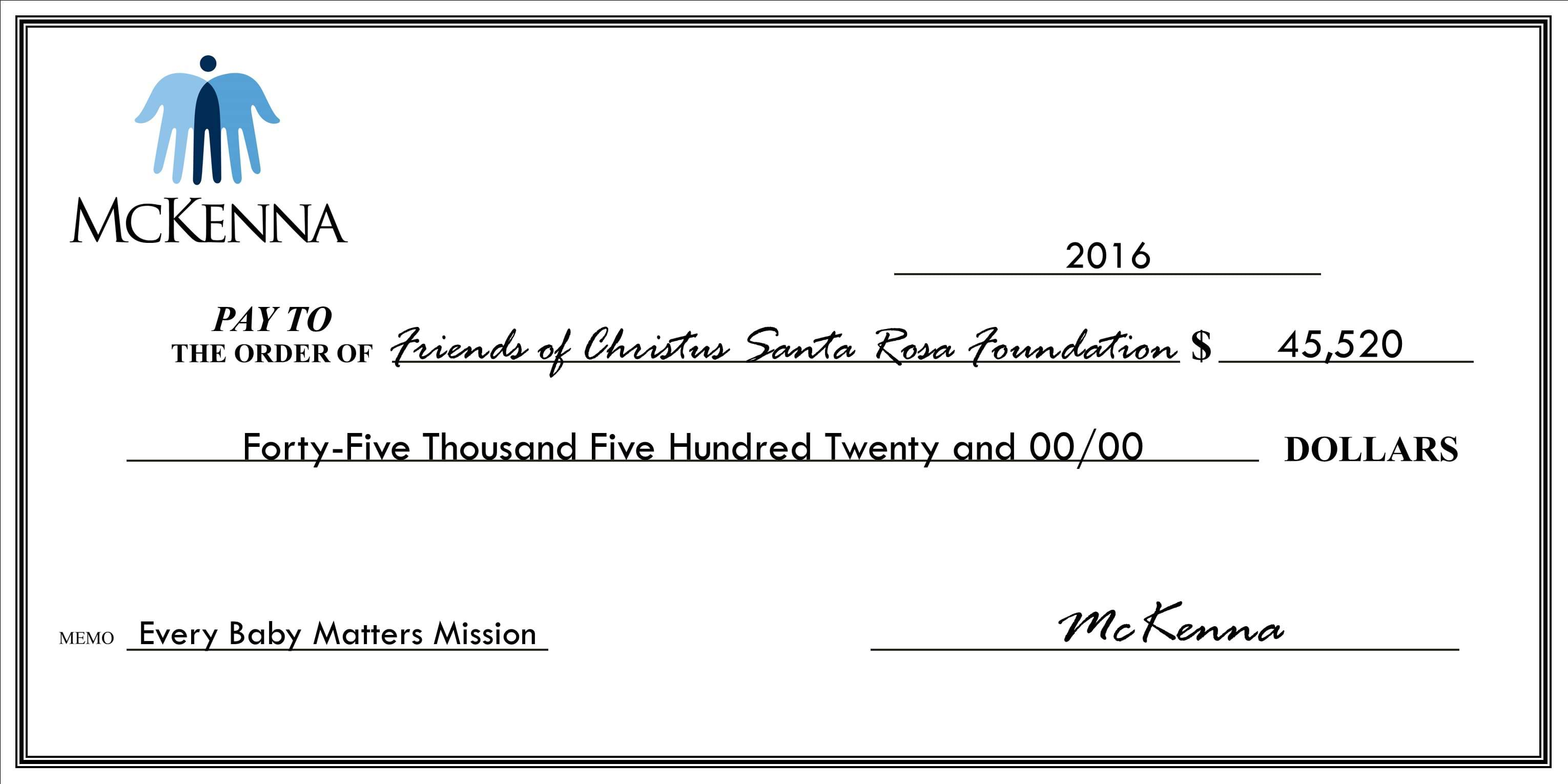 Friends of Christus Santa Rosa Foundation - $45,520